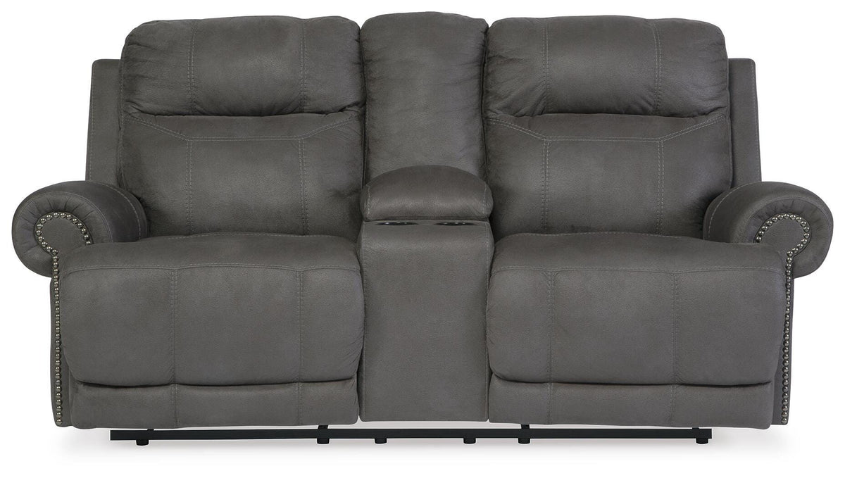 Vex Reclining Loveseat with Console