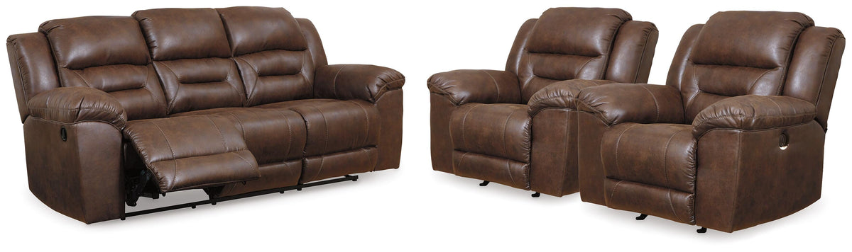 Hawthorne Reclining Sofa and 2 Power Recliners