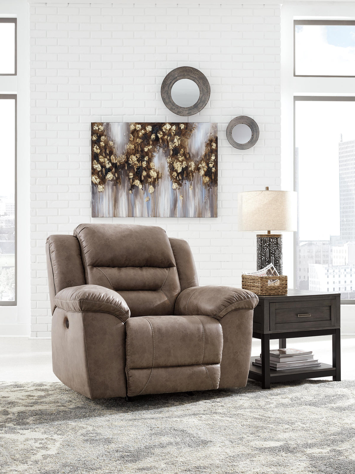 Hawthorne Reclining Loveseat and Power Recliner