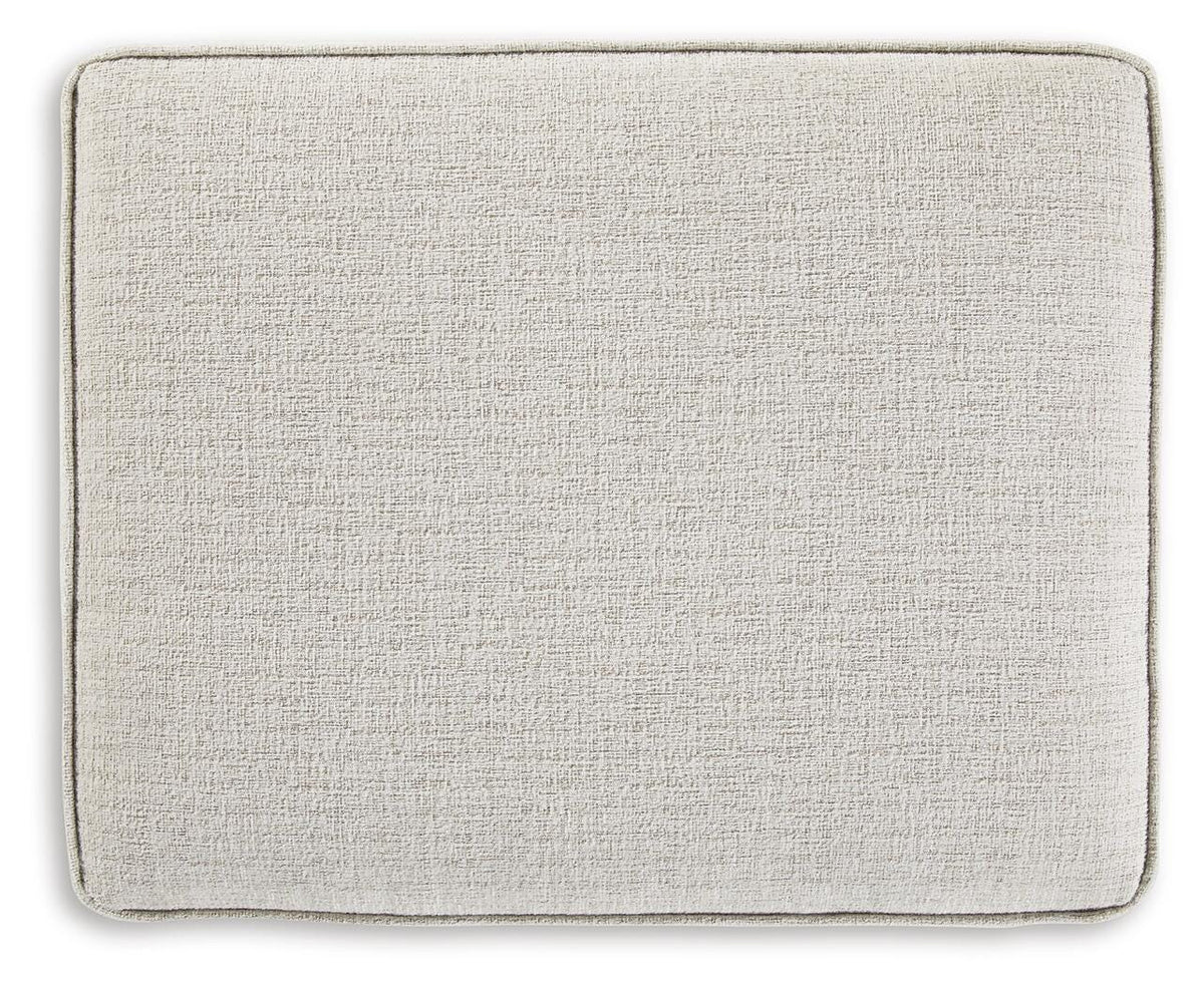 Corvin Ottoman in Snow