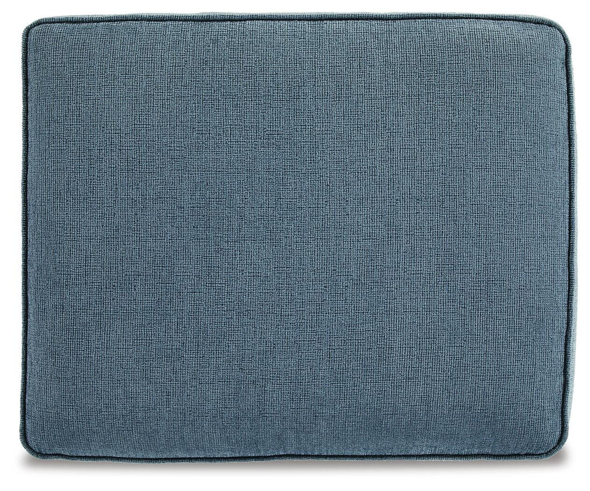 Corvin Ottoman in Blue