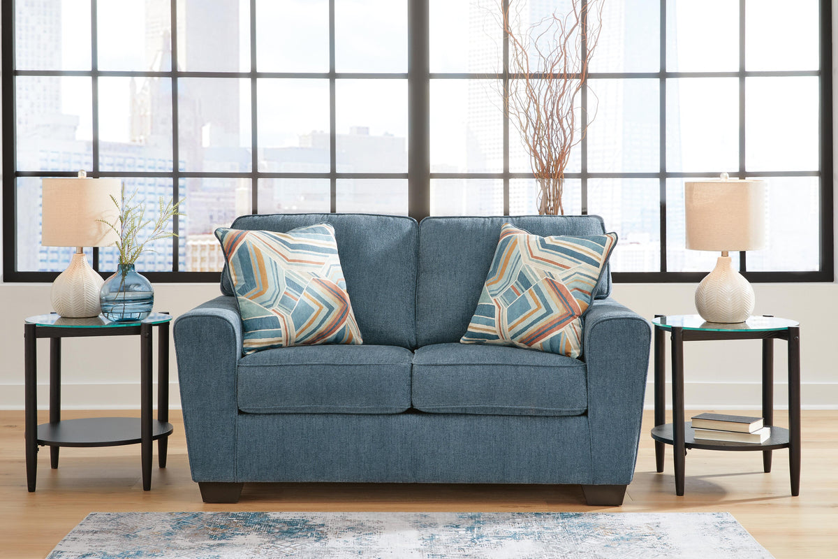 Corvin Queen Sofa Sleeper and Loveseat