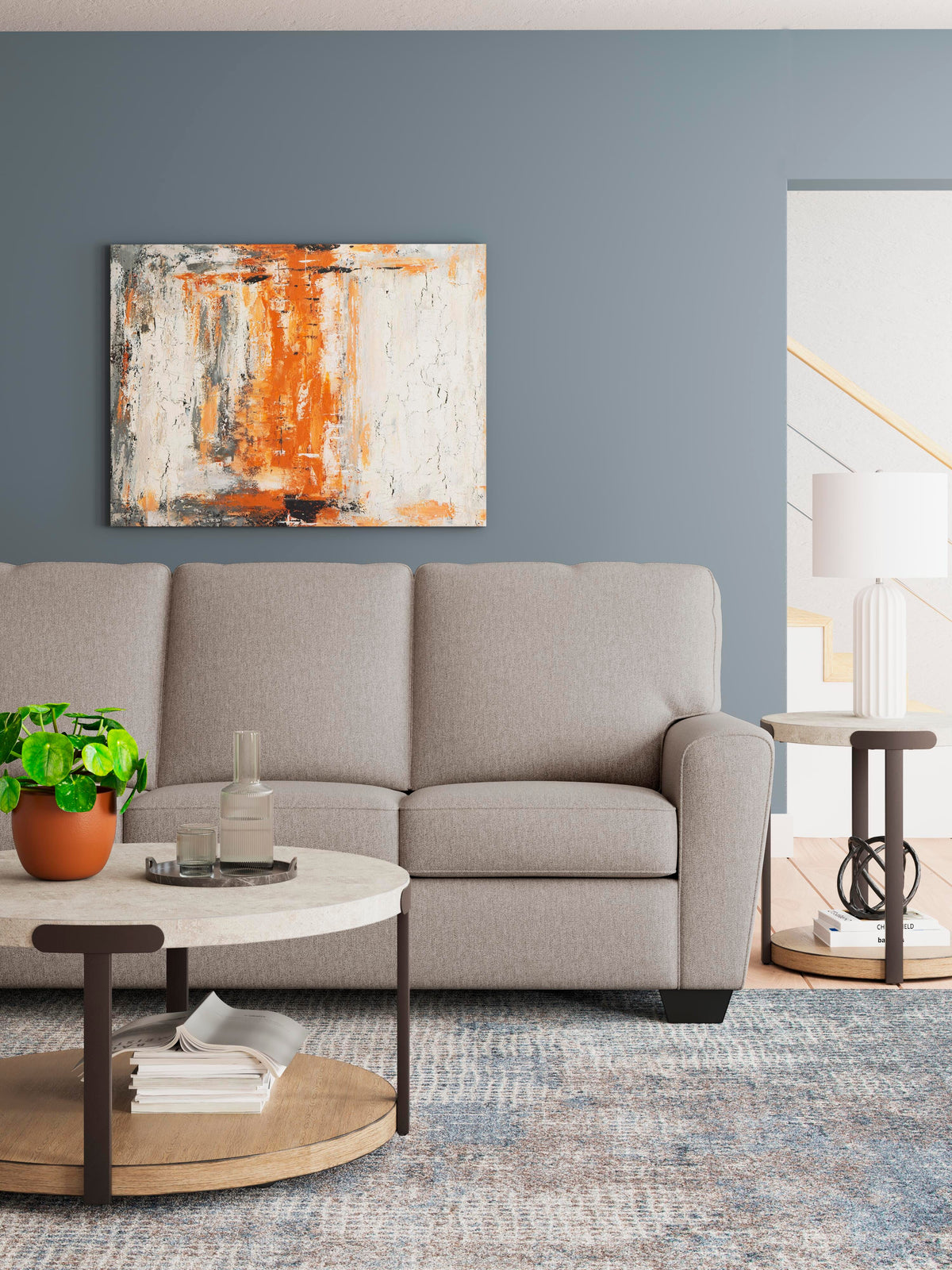 Corvin Sofa in Slate