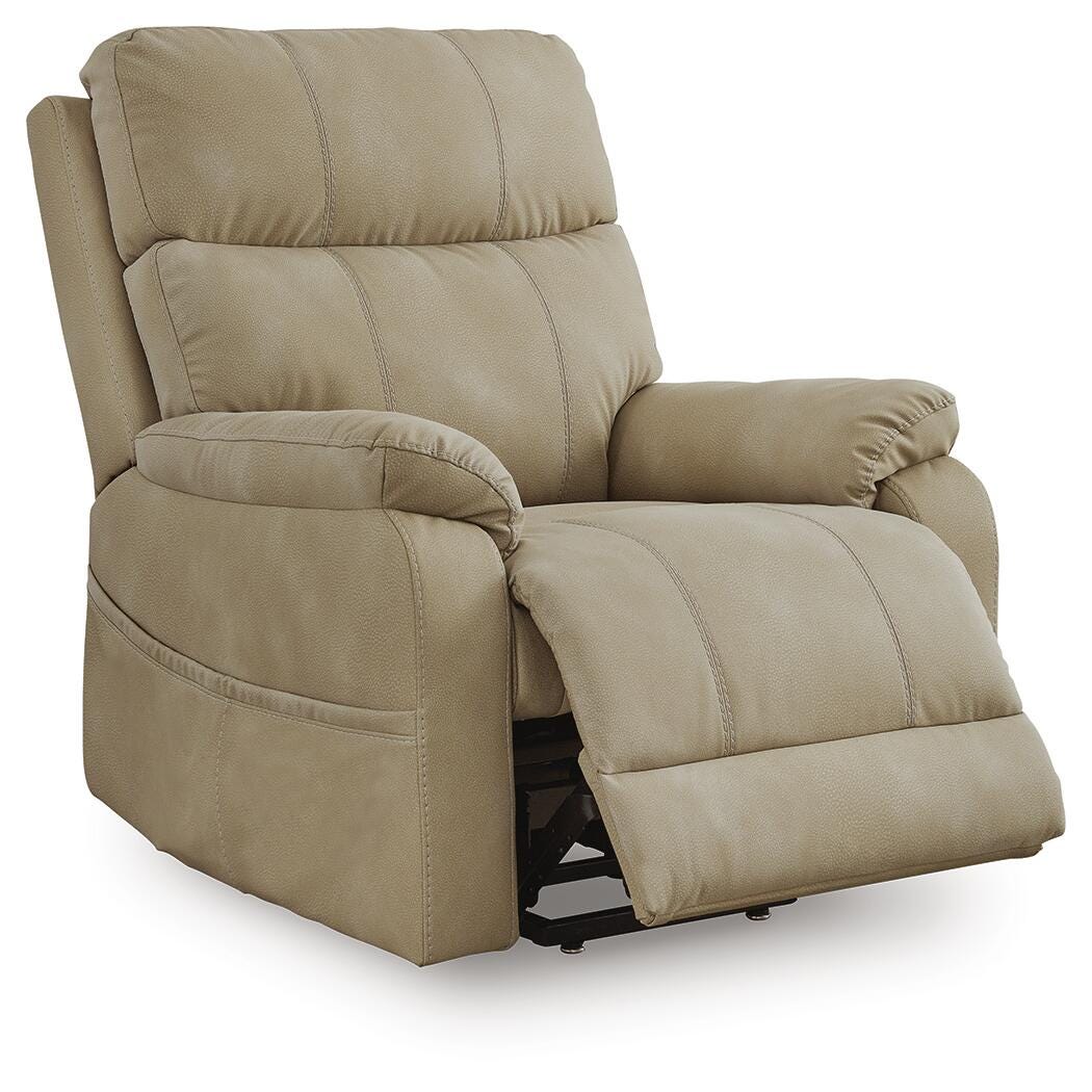 Arlen Power Lift Recliner in Sand