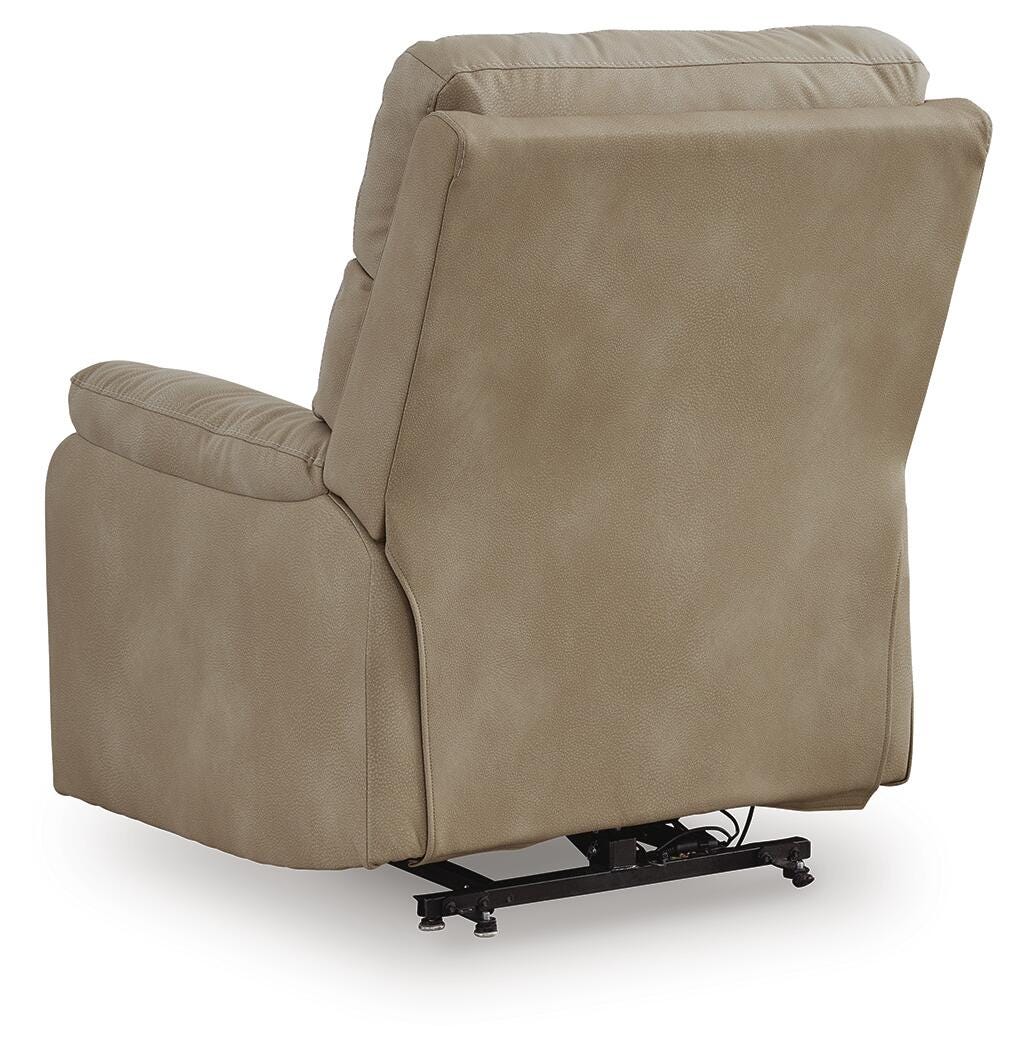 Arlen Power Lift Recliner in Sand