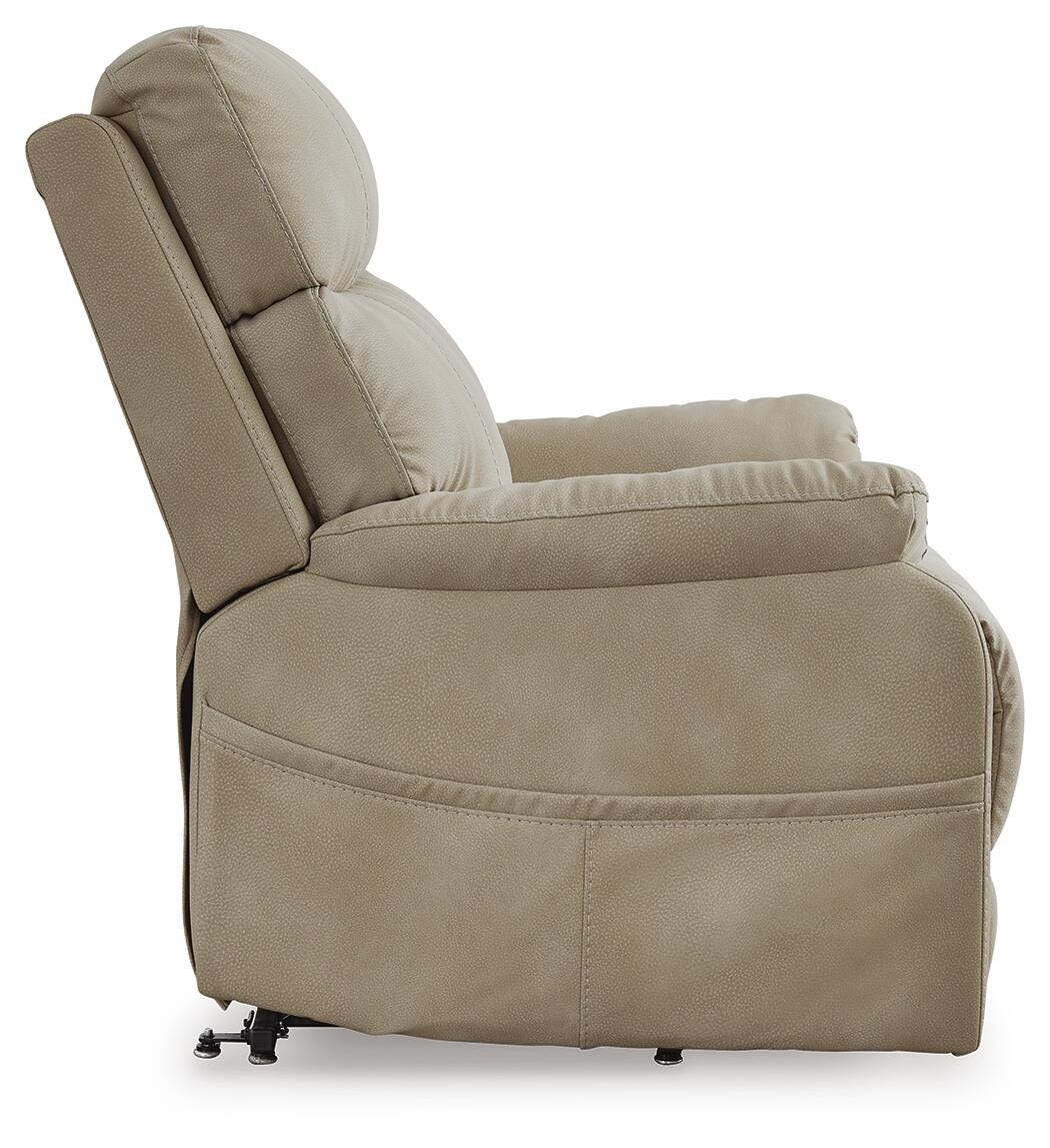 Arlen Power Lift Recliner in Sand
