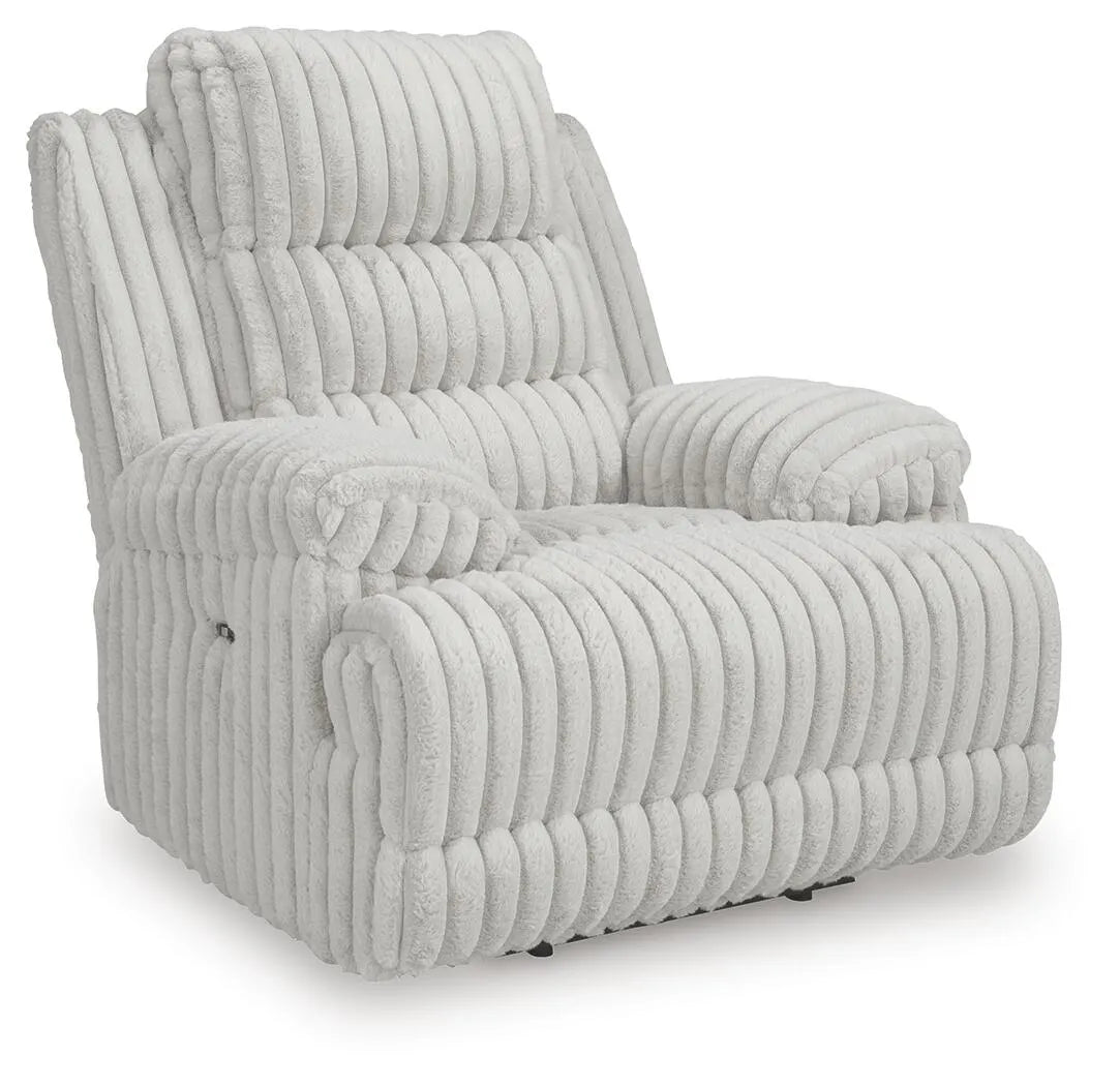 Vantage Power Recliner in Alloy