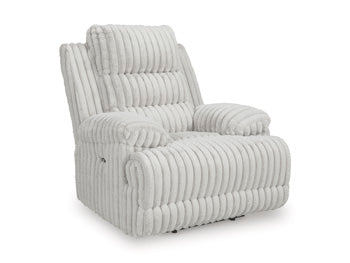 Vantage Power Recliner in Alloy