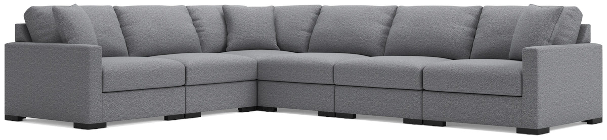 Tallow 6-Piece Sectional in Salt and Pepper II