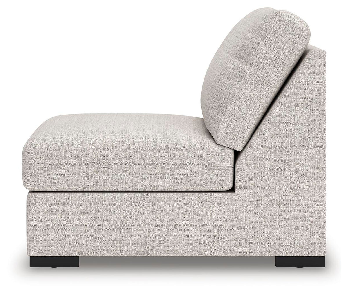 Tallow 4-Piece Sectional with Audio Console in Stone