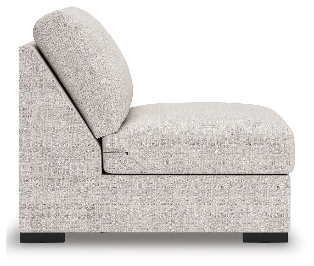 Tallow 4-Piece Sectional with Audio Console in Stone
