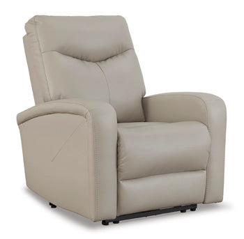 Corvis Power Recliner in Dove Gray