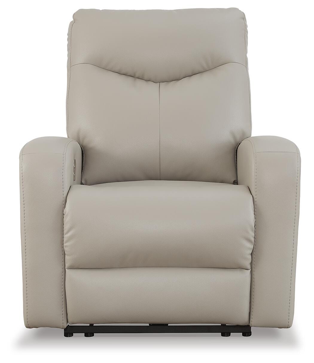 Corvis Power Recliner in Dove Gray