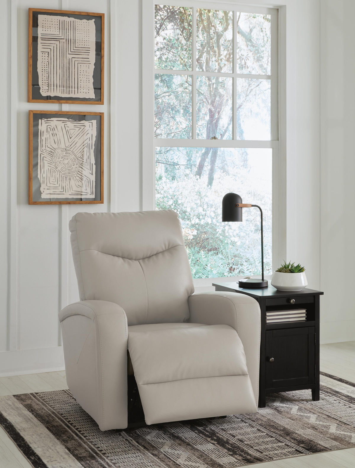 Corvis Power Recliner in Dove Gray