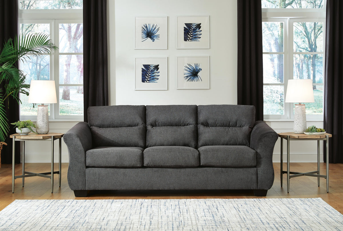 Kadric Sofa in Gunmetal