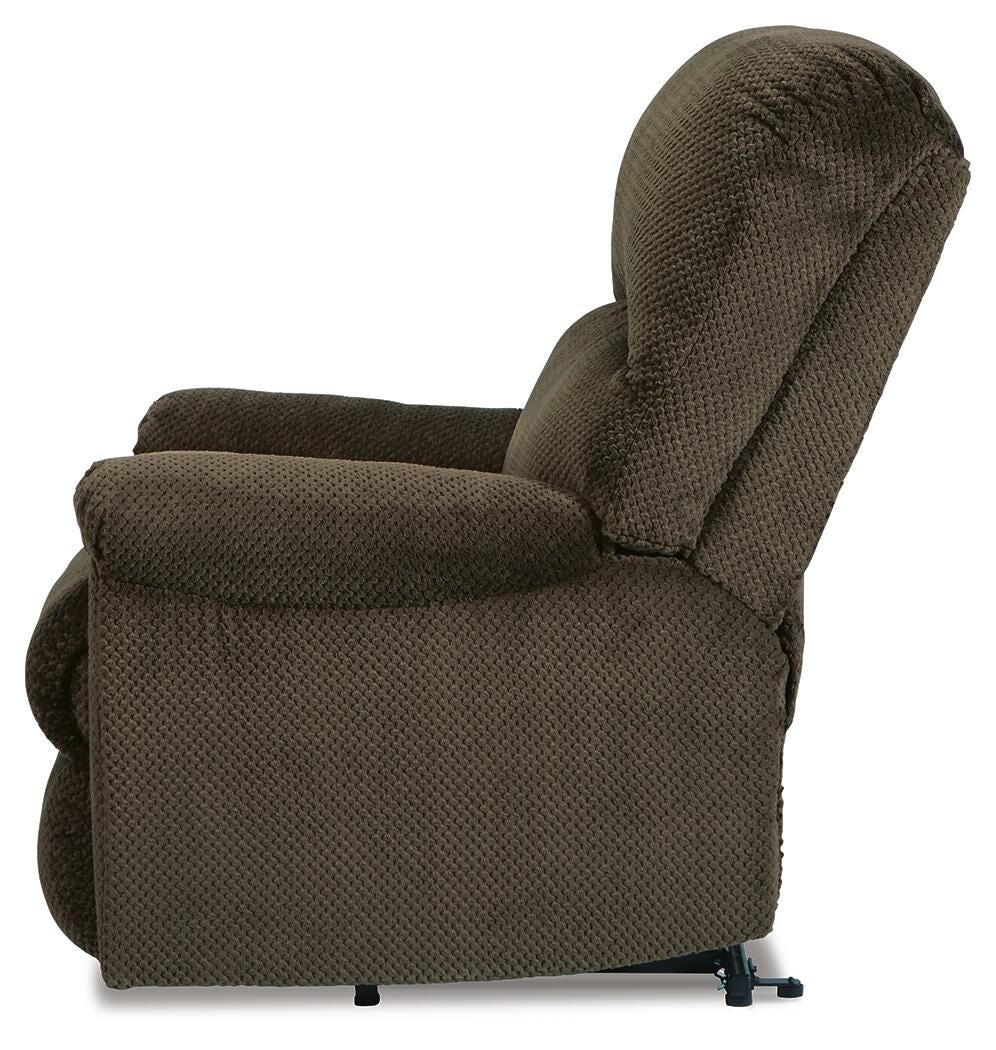 Alderfield Power Lift Recliner in Chocolate