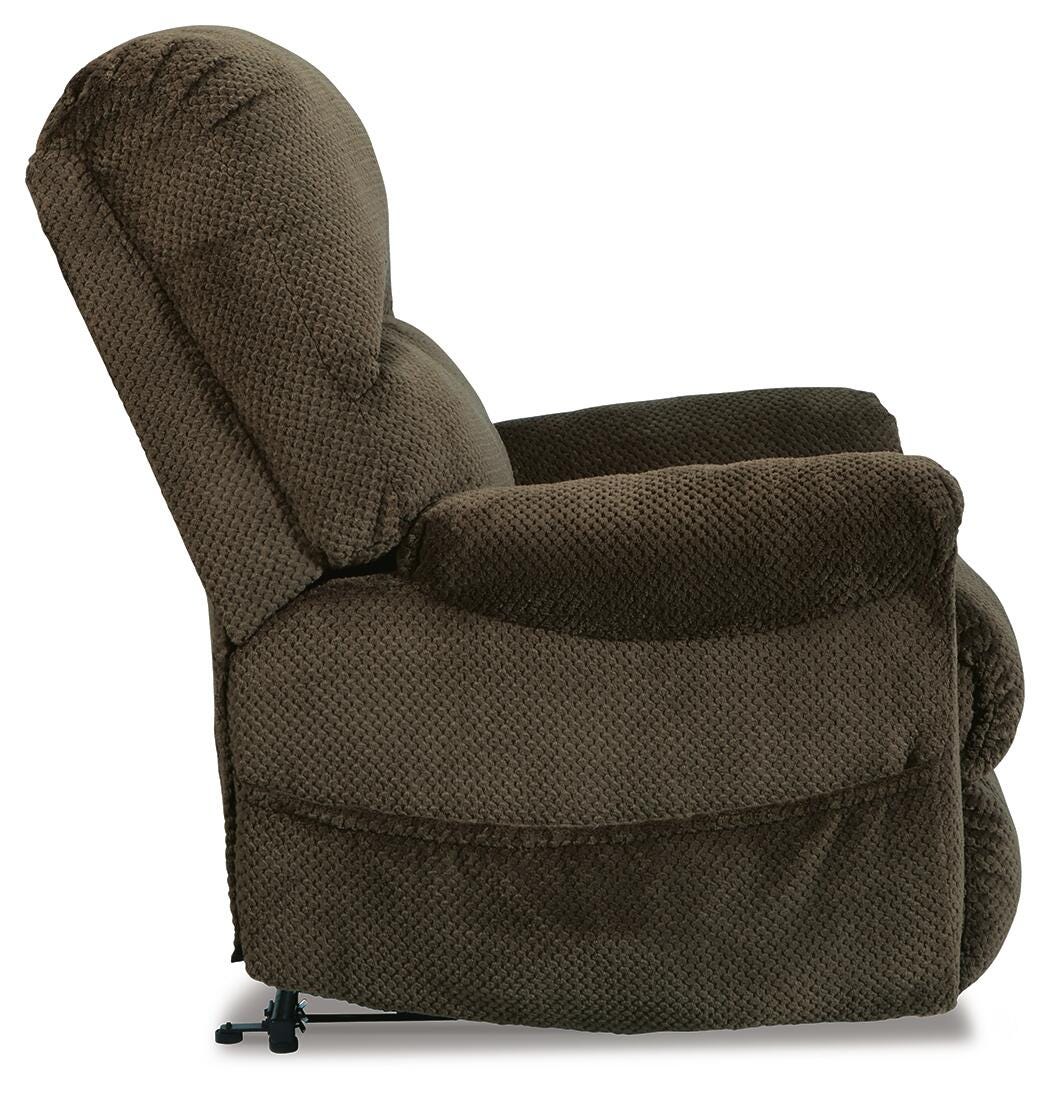 Alderfield Power Lift Recliner in Chocolate