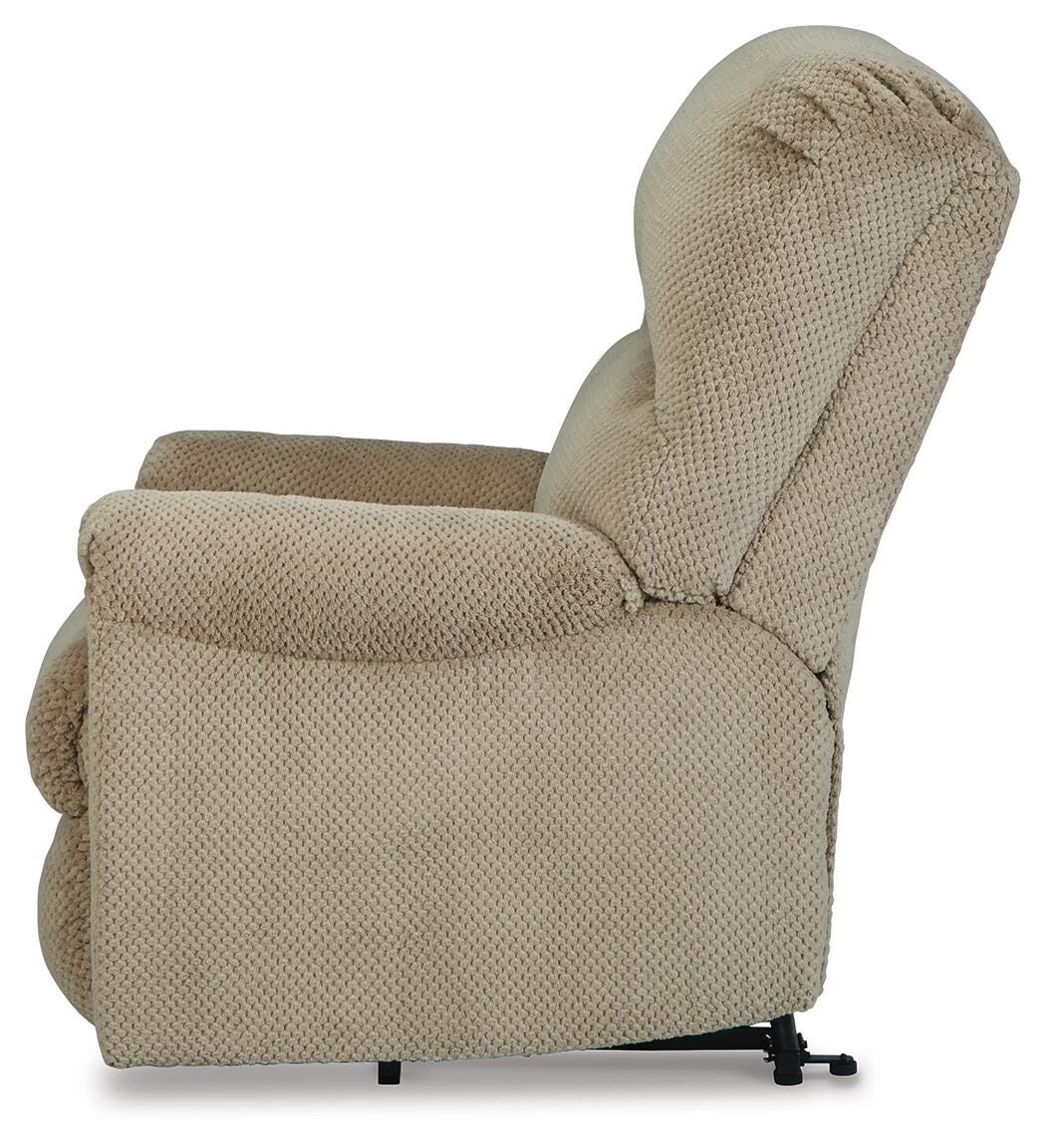 Alderfield Power Lift Recliner in Toast