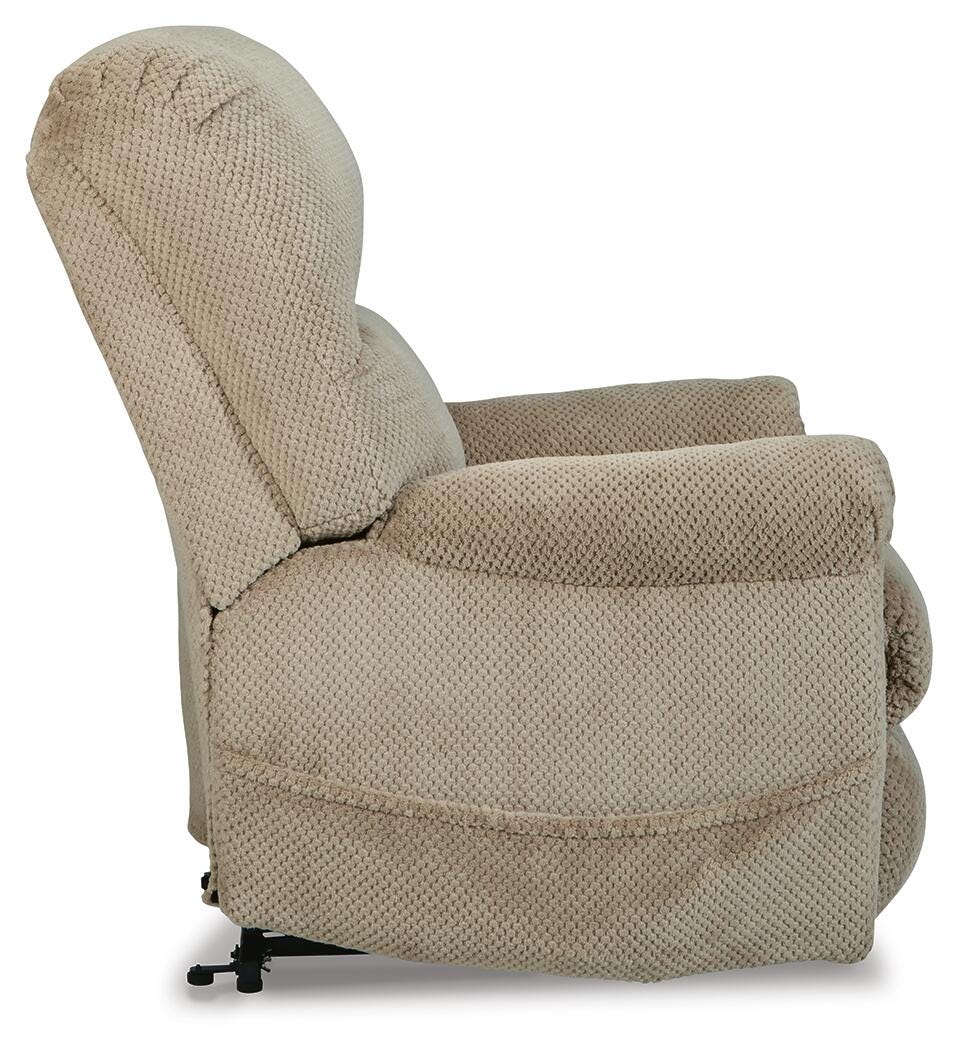 Alderfield Power Lift Recliner in Toast