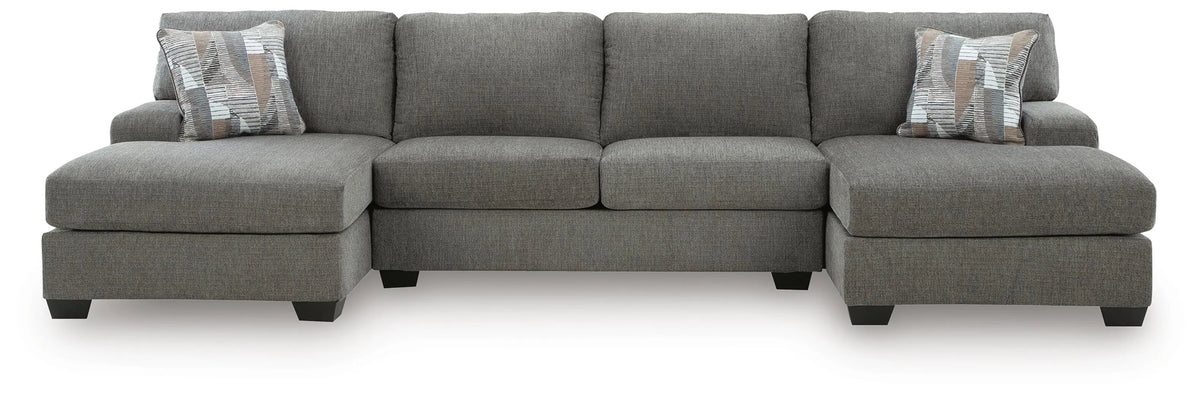 Kesto 3-Piece Sleeper Sectional with Double Chaise