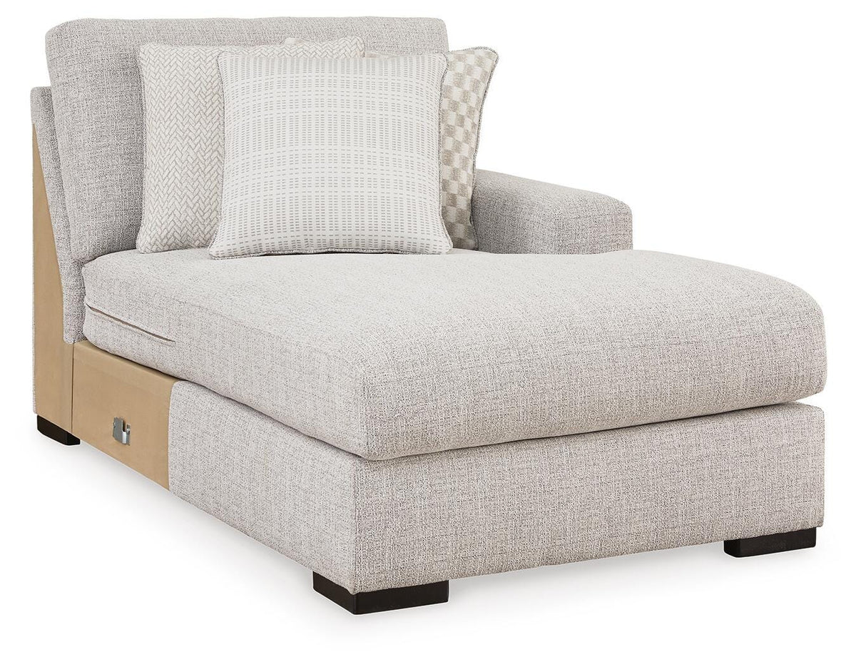Jervis 6-Piece Sectional with Chaise in Stone II