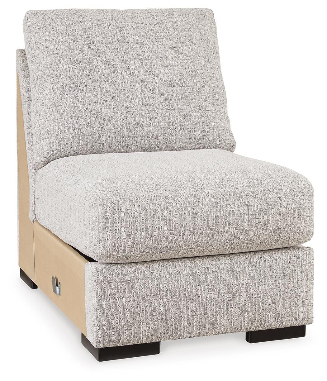 Jervis 6-Piece Sectional with Chaise in Stone II