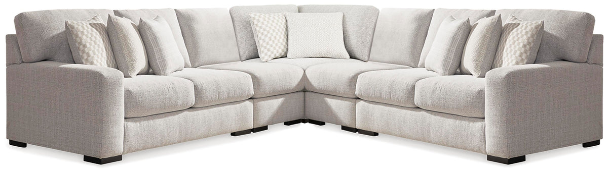 Jervis 5-Piece Sectional in Stone