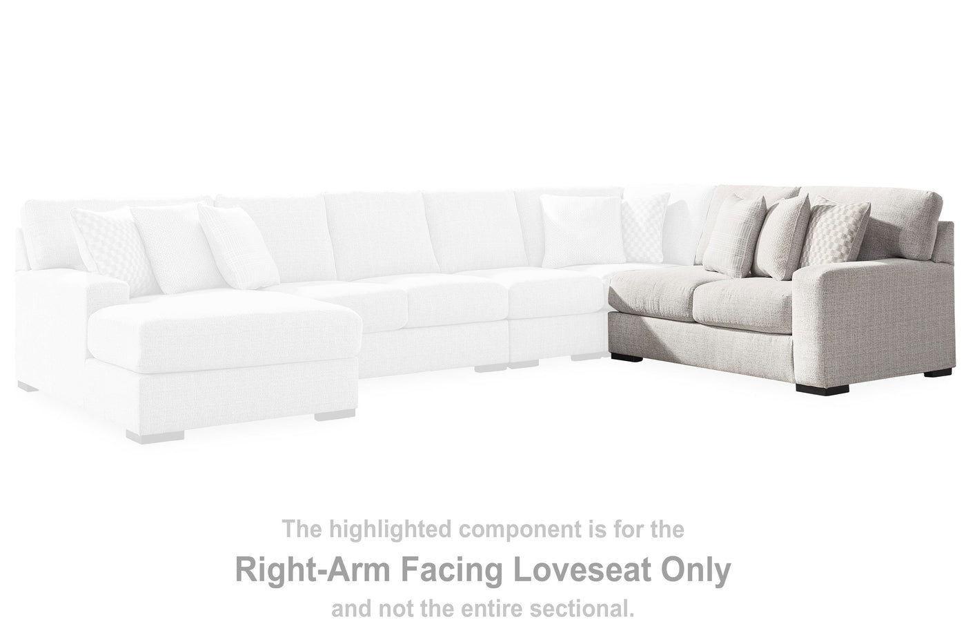 Larce Right-Arm Facing Loveseat