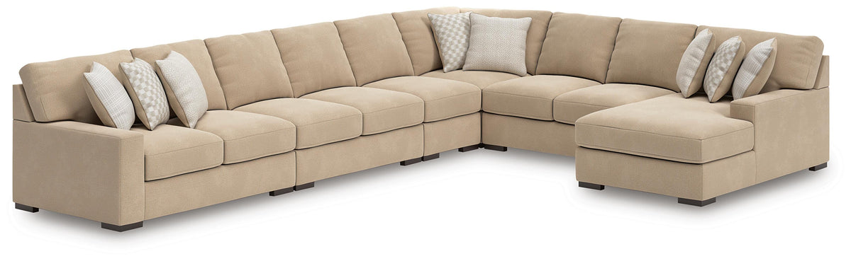 Jervis 6-Piece Sectional with Chaise in Dune II