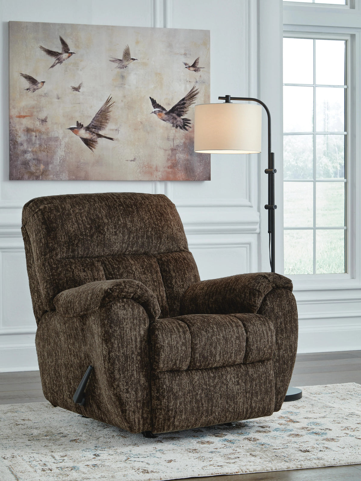Wrenfield Recliner in Chocolate