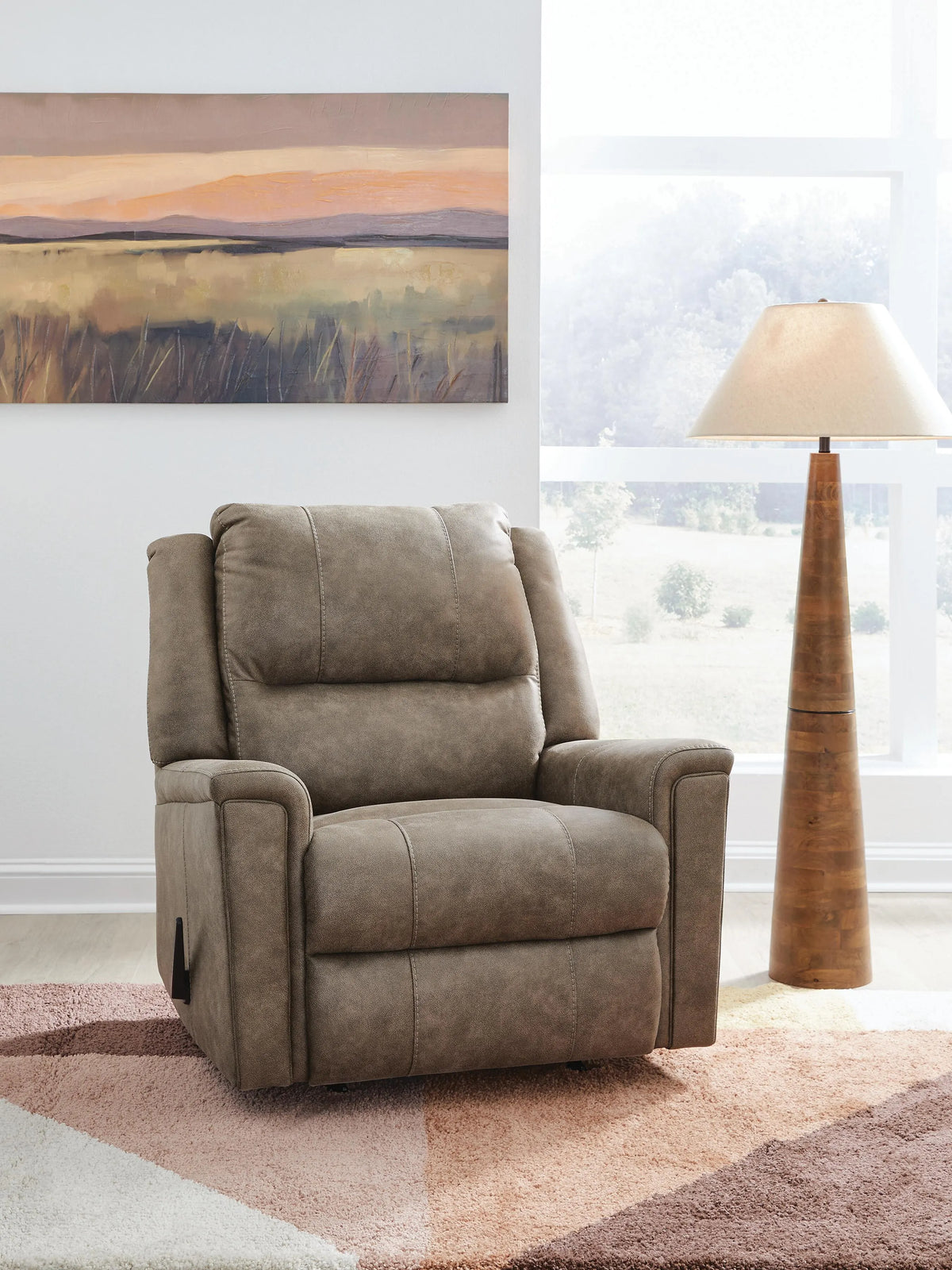 Mollymook Recliner in Fog
