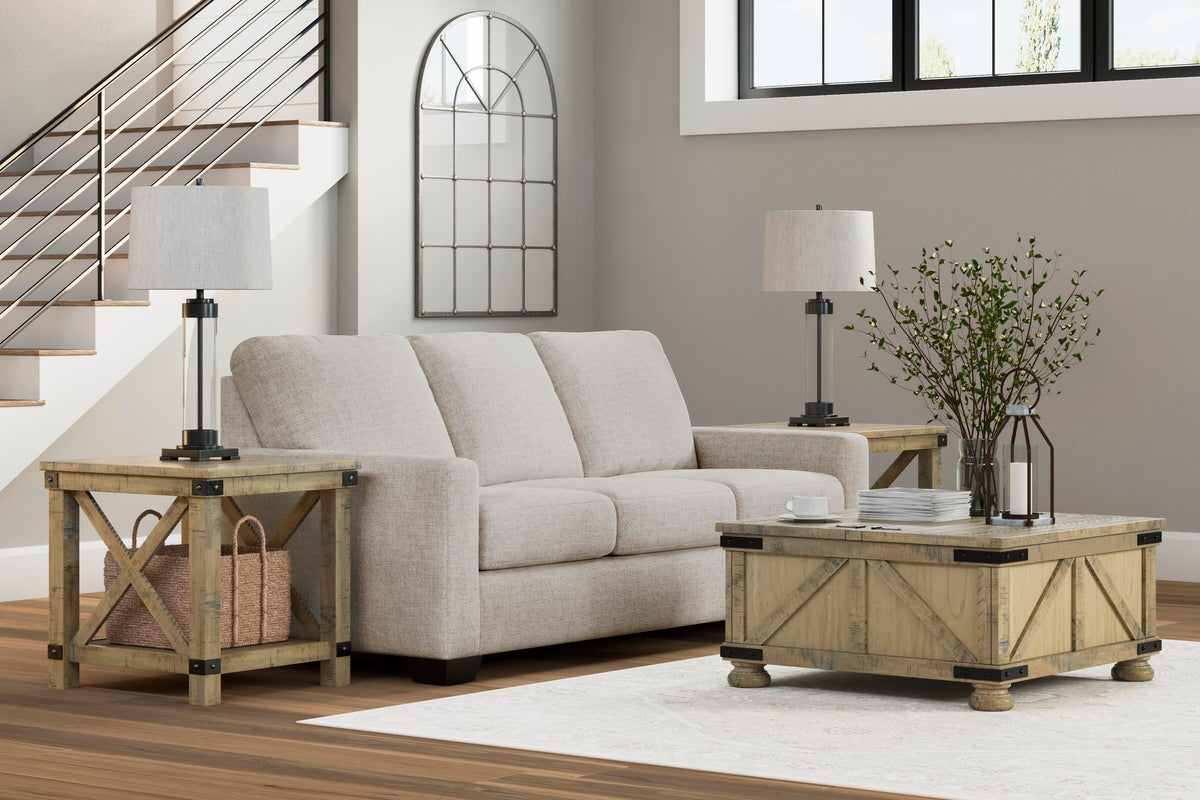 Kessel Queen Sofa Sleeper in Snow