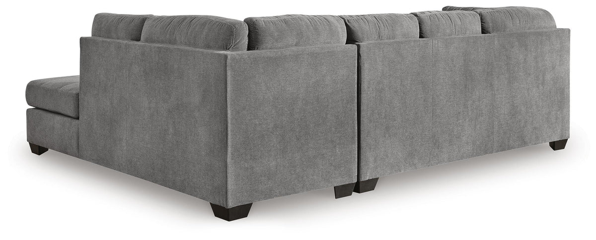 Quinn 2-Piece Sectional with Chaise in Gray II