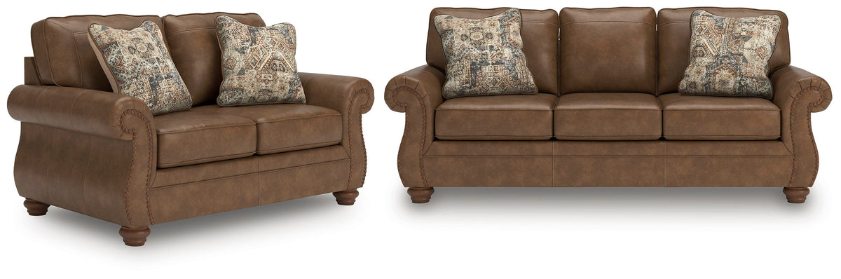 Thornbury Bay Sofa and Loveseat in Earth
