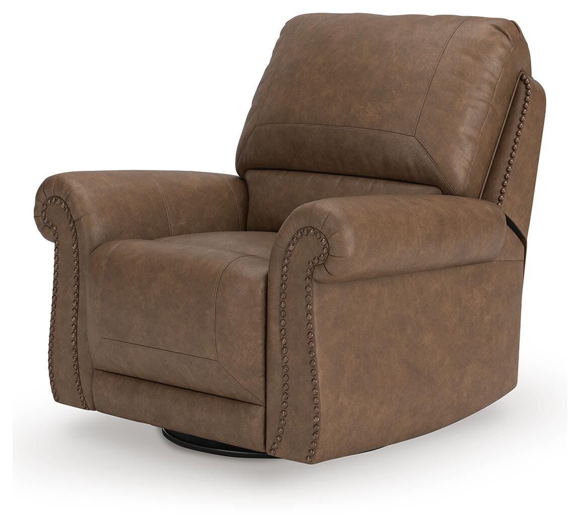Thornbury Bay Sofa and Recliner in Earth