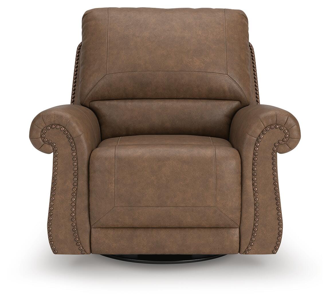 Thornbury Bay Sofa and Recliner in Earth