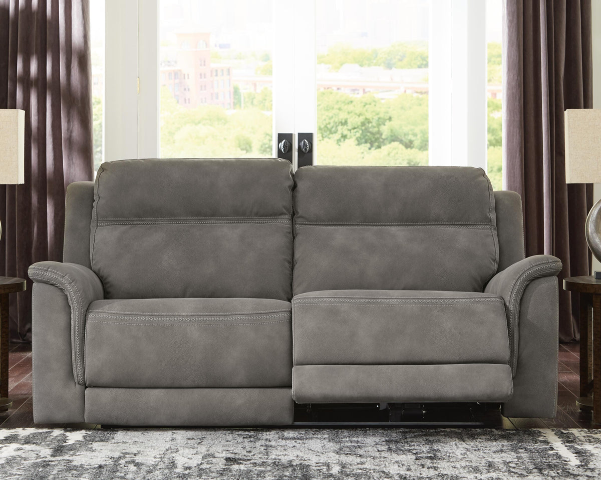 Arlen Power Reclining Sofa in Slate III