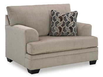 Bexley Oversized Chair in Taupe