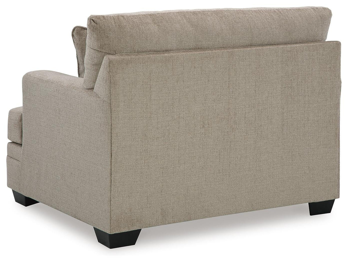 Bexley Oversized Chair in Taupe