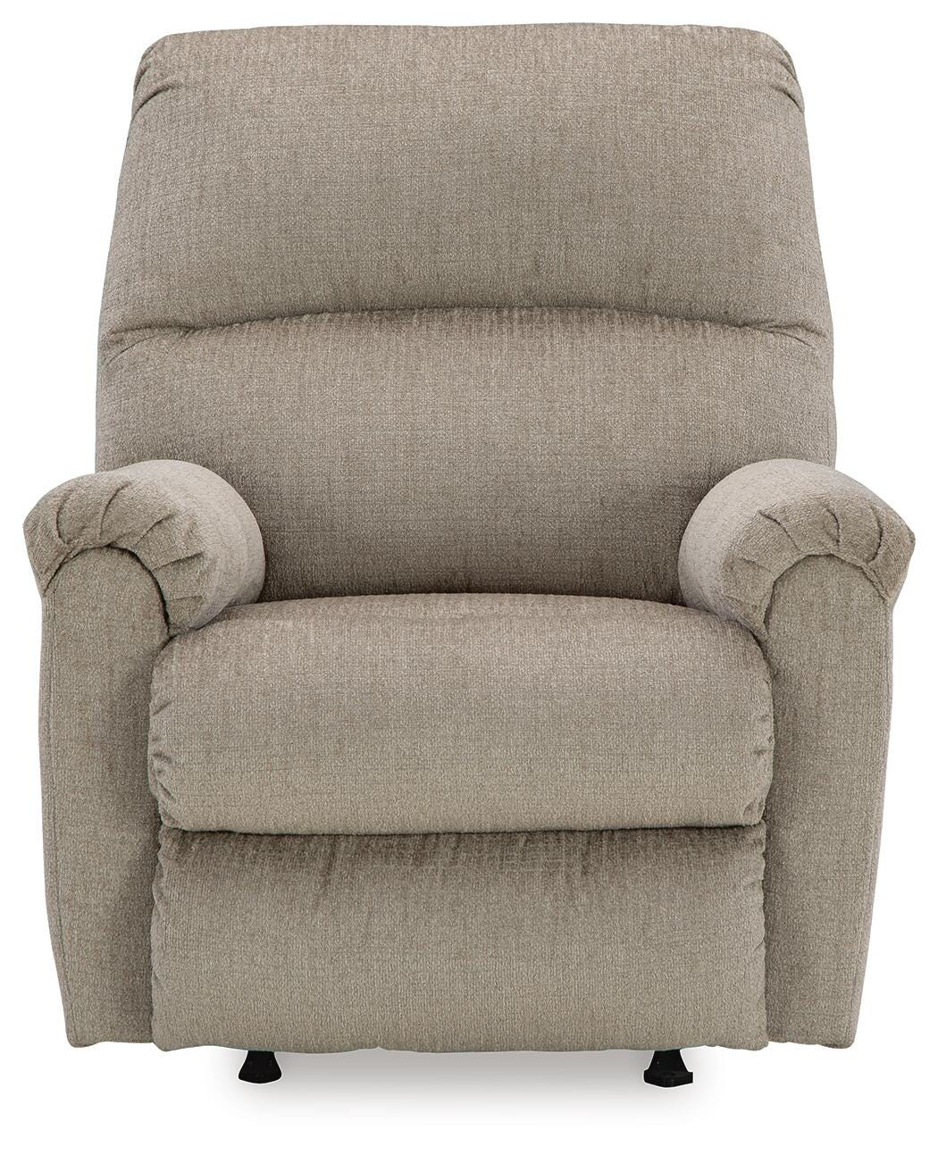 Bexley Sofa and Recliner in Taupe