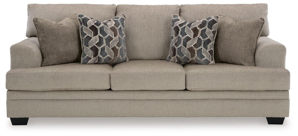 Bexley Sofa and Recliner in Taupe