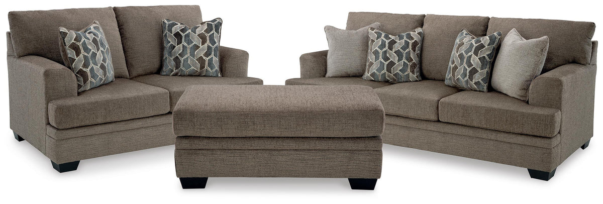 Bexley Sofa with Loveseat and Ottoman