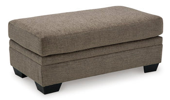 Bexley Ottoman in Nutmeg