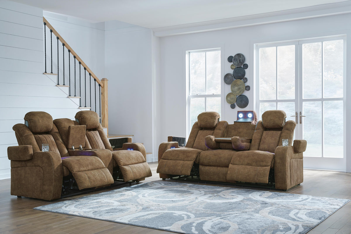 Millie Power Reclining Sofa with Loveseat and Recliner