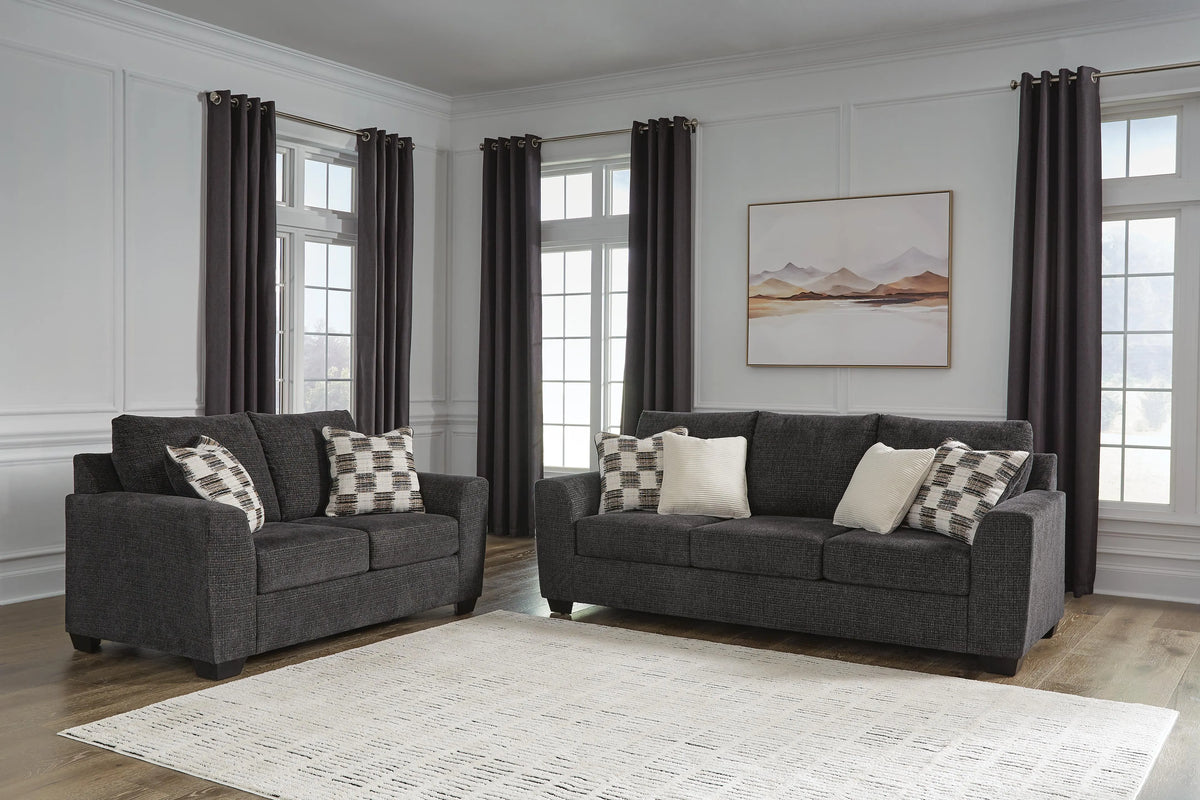 Harlan Bay Sofa and Loveseat