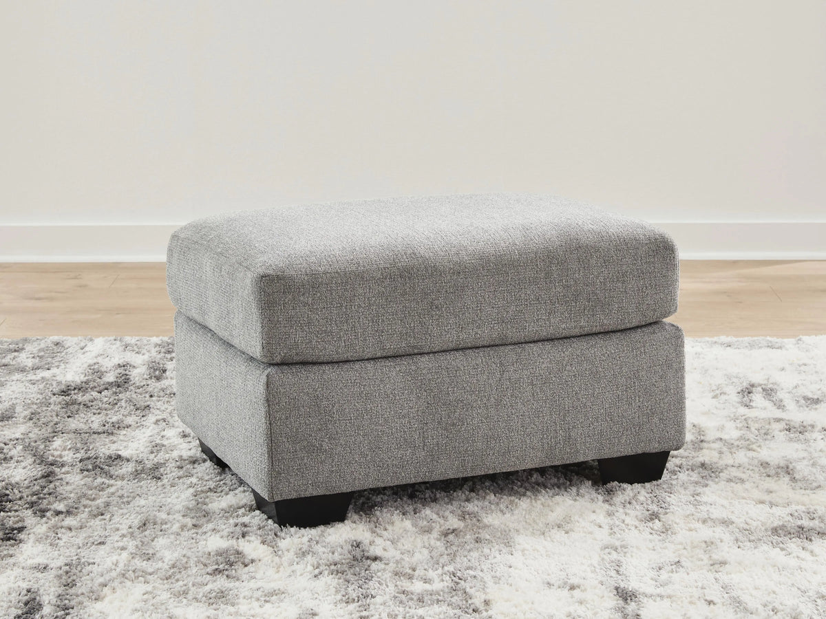 Harlan Bay Ottoman in Flint
