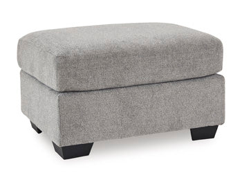 Harlan Bay Ottoman in Flint