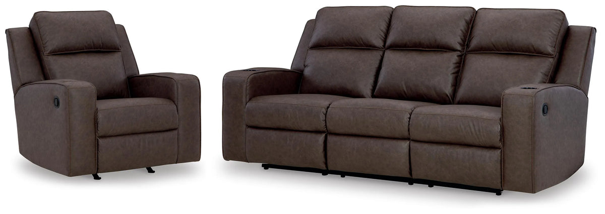 Holloway Reclining Sofa and Recliner