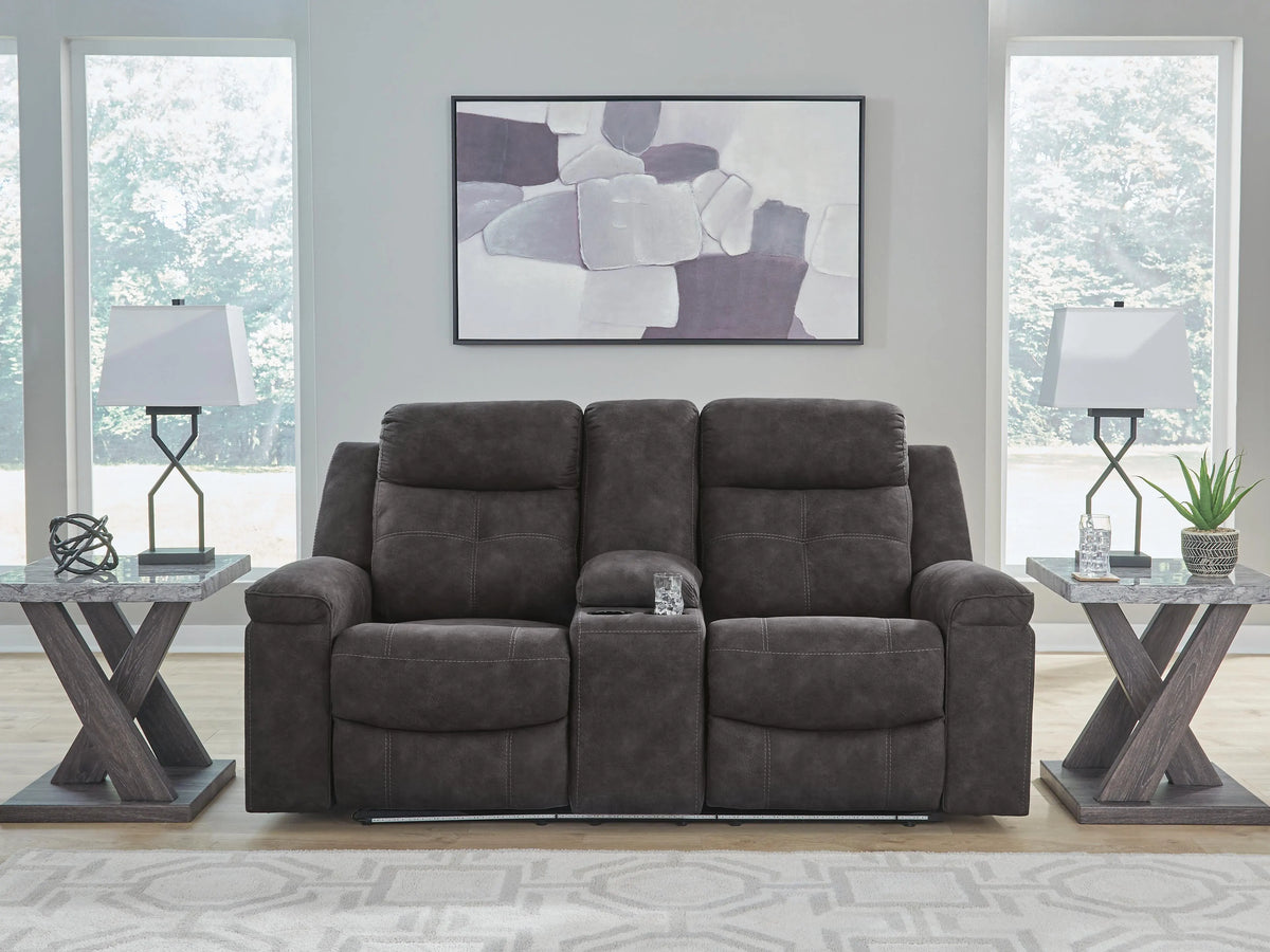 Nairn Reclining Loveseat with Console