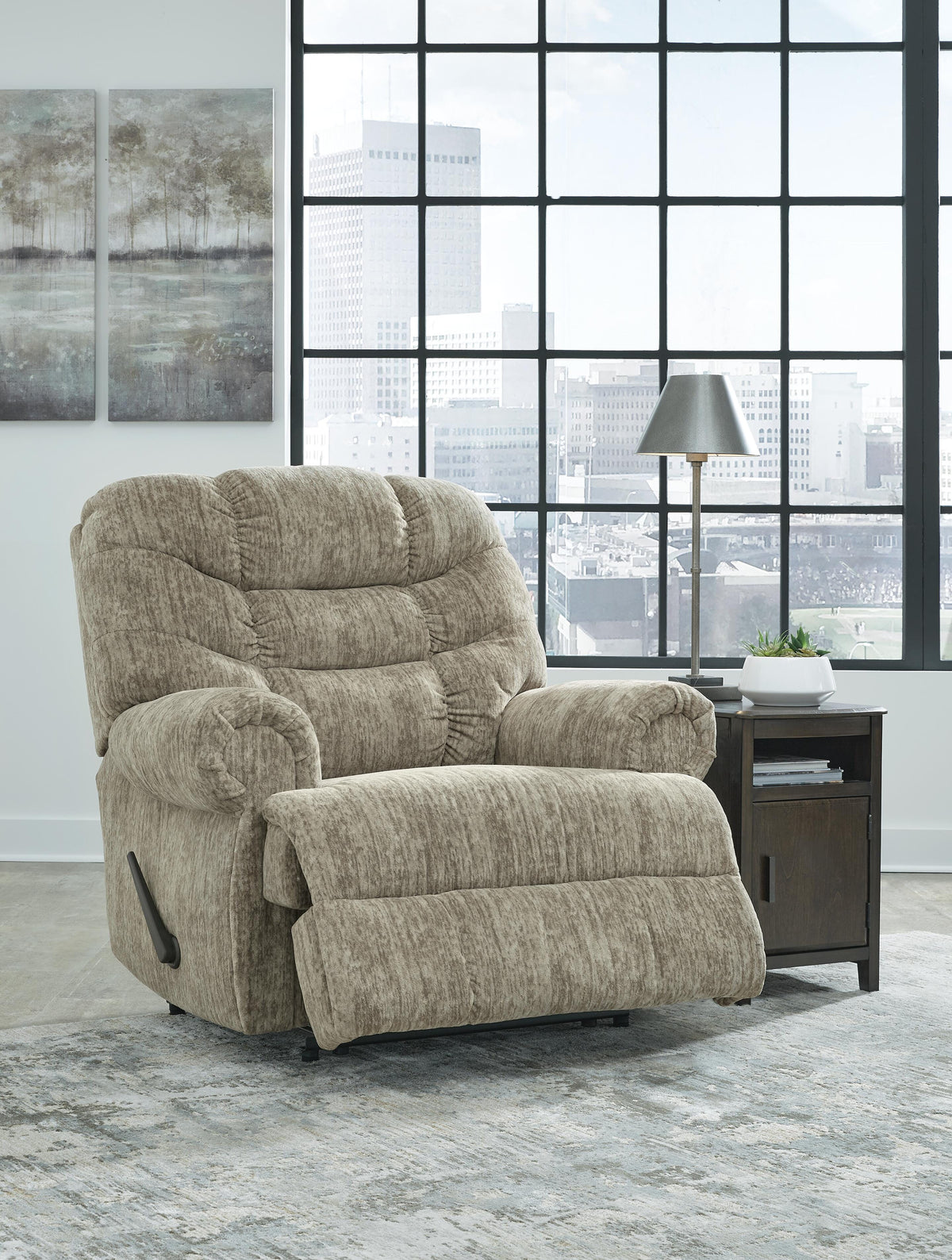 Camberwell Recliner in Taupe